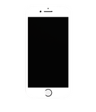 Replacement 4 in 1 (Front Glass + Frame + Polarizer + OCA Pre-Installed) Compatible with Apple iPhone 6S Plus (2 Pack) (White)
