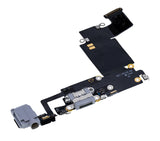Replacement Charging Port Flex Cable Compatible with Apple iPhone 6S Plus (Premium) (Silver)