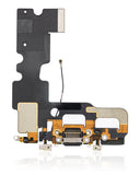 Replacement Charging Port Flex Cable Compatible with Apple iPhone 7 (Premium) (Jet / Matte Black)