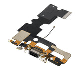 Replacement Charging Port Flex Cable Compatible with Apple iPhone 7 (Premium) (Jet / Matte Black)