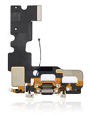 Replacement Charging Port Flex Cable Compatible with Apple iPhone 7 (Aftermarket) (Jet / Matte Black)
