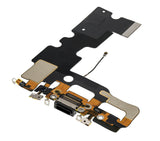 Replacement Charging Port Flex Cable Compatible with Apple iPhone 7 (Aftermarket) (Jet / Matte Black)
