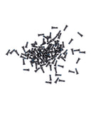 Replacement Bottom Screws Compatible with Apple iPhone 7 / 7 Plus (Jet / Matte Black) (100 Pack)