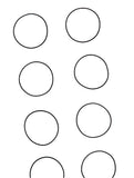 Replacement Home Button Waterproof Gasket Compatible with Apple iPhone 7 / 7 Plus (10 Pack)