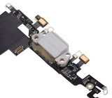 Replacement Charging Port Flex Cable Compatible with Apple iPhone 8 (Premium) (Silver)