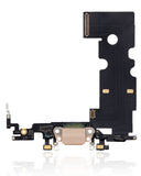 Replacement Charging Port Flex Cable Compatible with Apple iPhone 8 (Aftermarket) (Gold)