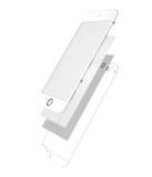 Replacement 4 in 1 (Front Glass + Frame + Polarizer + OCA Pre-Installed) Compatible with Apple iPhone 8 (2 Pack) (White)