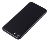 Replacement Back Housing W/ Small Components Pre-Installed Compatible with Apple iPhone 8 (No Logo) (Aftermarket Plus) (Space Gray)
