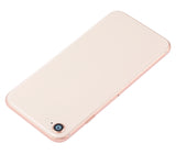 Replacement Back Housing W/ Small Components Pre-Installed Compatible with Apple iPhone 8 (No Logo) (Aftermarket Plus) (Gold)
