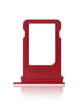 Replacement Sim Card Tray Compatible with Apple iPhone 8 Plus (Red)