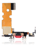Replacement Charging Port Flex Cable Compatible with Apple iPhone SE (2020) (Aftermarket Plus) (Red)