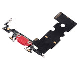 Replacement Charging Port Flex Cable Compatible with Apple iPhone SE (2020) (Aftermarket Plus) (Red)