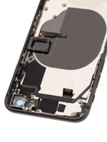 Replacement Back Housing W/ Small Components Pre-Installed Compatible with Apple iPhone 8 (Used OEM Pull: Grade C) (Space Gray)