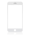 Replacement 3 in 1 (Glass With OCA Pre-Installed + Frame) Compatible with OCA Master iPhone 7 Plus (OCA Master) (2 Pack) (White)