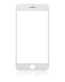 Replacement 3 in 1 (Glass With OCA Pre-Installed + Frame) Compatible with OCA Master iPhone 8 Plus (OCA Master) (2 Pack) (White)