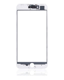 Replacement 3 in 1 (Glass With OCA Pre-Installed + Frame) Compatible with OCA Master iPhone 8 Plus (OCA Master) (2 Pack) (White)