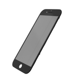 Replacement Glass With Frame / OCA / Polarizer Pre-Installed Compatible with Apple iPhone 7 Plus (Black) (Premium / 4 in 1) (2 Pack)