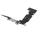 Replacement Charging Port Flex Cable Compatible with Apple iPhone 8 Plus (Premium) (Silver)