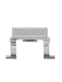 Replacement Hard Buttons (Power / Volume / Switch) Compatible with Apple iPhone 8 Plus (Silver)