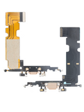 Replacement Charging Port Flex Cable Compatible with Apple iPhone 8 Plus (Premium) (Gold)