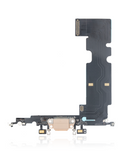 Replacement Charging Port Flex Cable Compatible with Apple iPhone 8 Plus (Premium) (Gold)