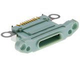 Replacement Charging Port Only Compatible with Apple iPhone 12 (Green) (10 Pack)