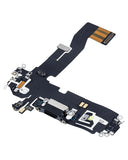 Replacement Charging Port Flex Cable Compatible with Apple iPhone 12 / 12 Pro (Aftermarket Plus) (Graphite)