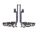 Replacement Charging Port Flex Cable Compatible with Apple iPhone 12 Pro Max (Aftermarket Plus) (Graphite)