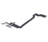 Replacement Charging Port Flex Cable Compatible with Apple iPhone X (Premium) (Silver)