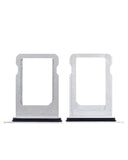 Replacement Sim Card Tray Compatible with Apple iPhone X (Silver)