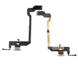 Replacement Charging Port Flex Cable Compatible with Apple iPhone XS (Aftermarket) (Silver)