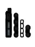 Replacement Loudspeaker / Mic Mesh Compatible with Apple iPhone XR (Black) (10 Pack)