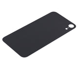 Replacement Back Glass With 3M Adhesive Compatible with Apple iPhone XR (No Logo / Large Camera Hole) (White)