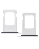 Replacement Single Sim Card Tray Compatible with Apple iPhone XR (White)