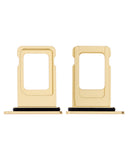 Replacement Single Sim Card Tray Compatible with Apple iPhone XR (Yellow)