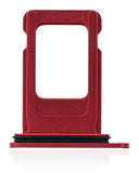 Replacement Single Sim Card Tray Compatible with Apple iPhone XR (Red)