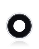 Replacement Back Camera Lens With Bracket & Bezel Compatible with Apple iPhone XR (White) (10 Pack) (Real Sapphire l Premium)