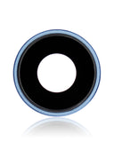 Replacement Back Camera Lens With Bracket & Bezel Compatible with Apple iPhone XR (Blue) (10 Pack) (Real Sapphire l Premium)