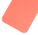 Replacement Back Cover Glass Compatible with Apple iPhone XR (No Logo) (Coral)