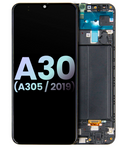 Replacement OLED Assembly With Frame Compatible with Samsung Galaxy A30 (A305 / 2019) (Service Pack) (All Colors)