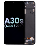 Replacement OLED Assembly With Frame Compatible with Samsung Galaxy A30s (A307 / 2019) (Service Pack) (All Colors)