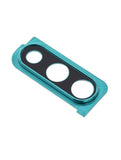 Replacement Back Camera Lens With Bracket / Bezel Compatible with Samsung Galaxy A30s (A307 / 2019) (Green)