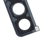 Replacement Back Camera Lens With Bracket / Bezel Compatible with Samsung Galaxy A30s (A307 / 2019) (Black)