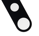 Replacement Back Camera Lens With Bracket / Bezel Compatible with Samsung Galaxy A30s (A307 / 2019) (Black)