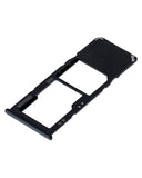 Replacement Single Sim Card Tray Compatible with Samsung Galaxy A30S (A307 / 2019) (Black)