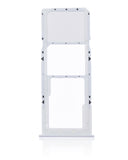 Replacement Single Sim Card Tray Compatible with Samsung Galaxy A30S (A307 / 2019) (White)