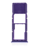 Replacement Single Sim Card Tray Compatible with Samsung Galaxy A30S (A307 / 2019) (Violet)