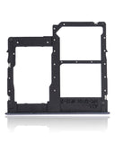 Replacement Dual Sim Card Tray Compatible with Samsung Galaxy A31 (A315 / 2020) (Prism Crush Black)