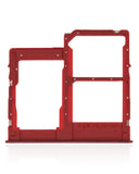 Replacement Dual Sim Card Tray Compatible with Samsung Galaxy A31 (A315 / 2020) (Prism Crush Red)