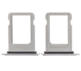 Replacement Sim Card Tray Compatible with Apple iPhone XS (Silver)